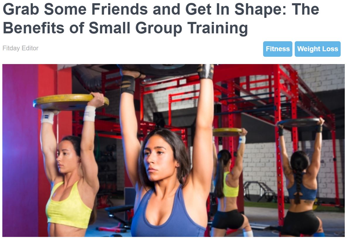 Small Group Training Article - Fitday.JPG
